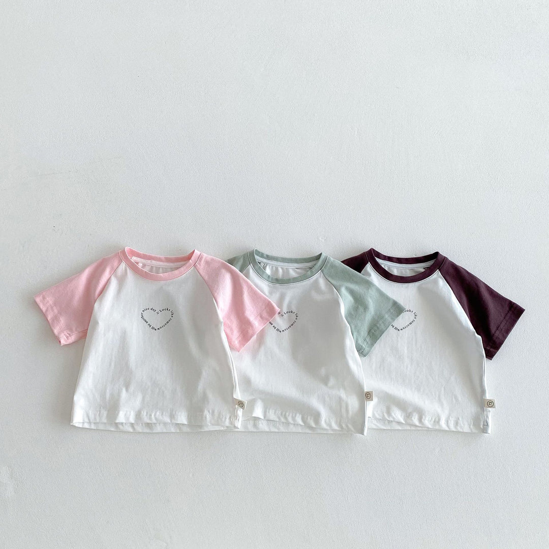 【73-100】フロントハートTシャツ×ブルマセット