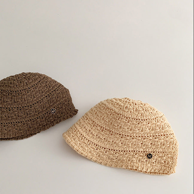 【48-52cm】ワンポイントＭサマーハット