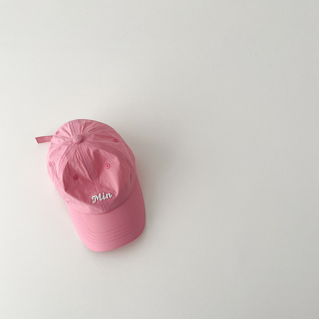 【50-53cm】Min刺繍キャップ