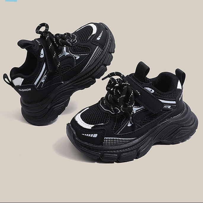 【13.5-18.0】スポーティーメッシュスニーカー