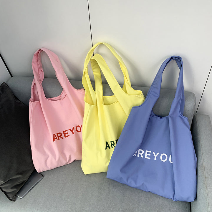 フロントロゴショルダーバッグ