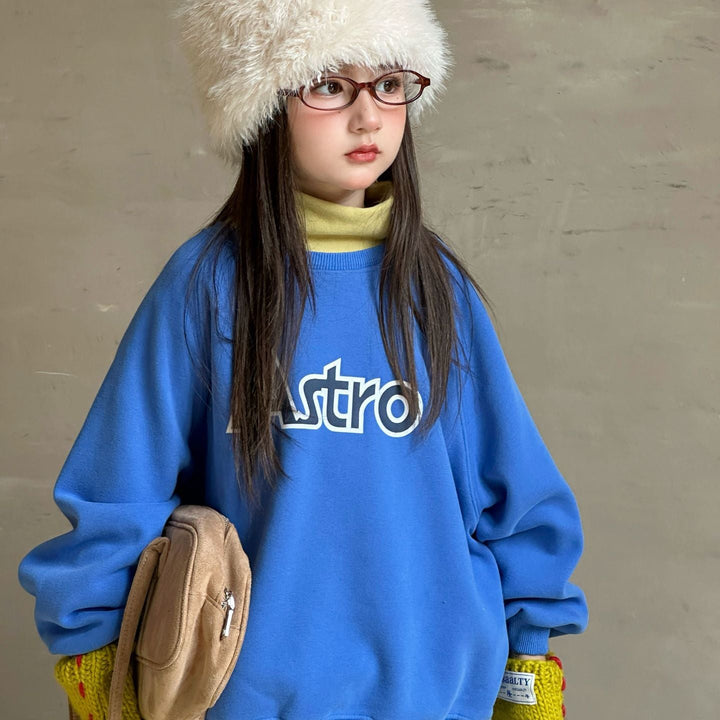 【90-150】Astro裏起毛トレーナー