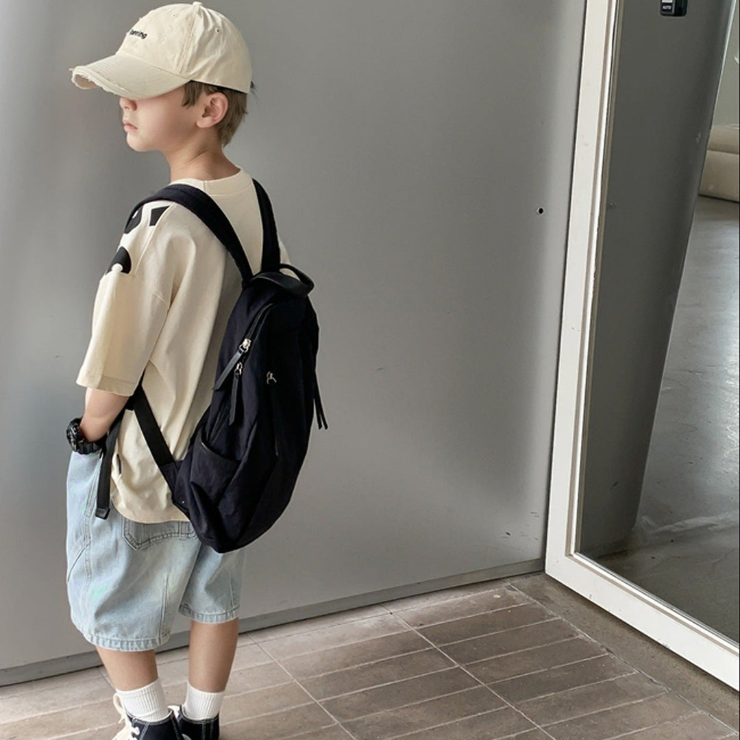 【120-150】英字デザインTシャツ