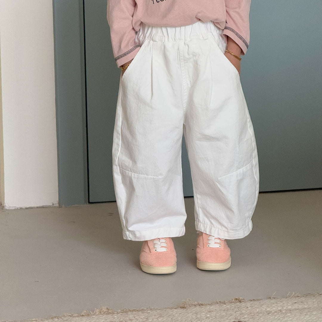 【80-150】シンプルカーブパンツ