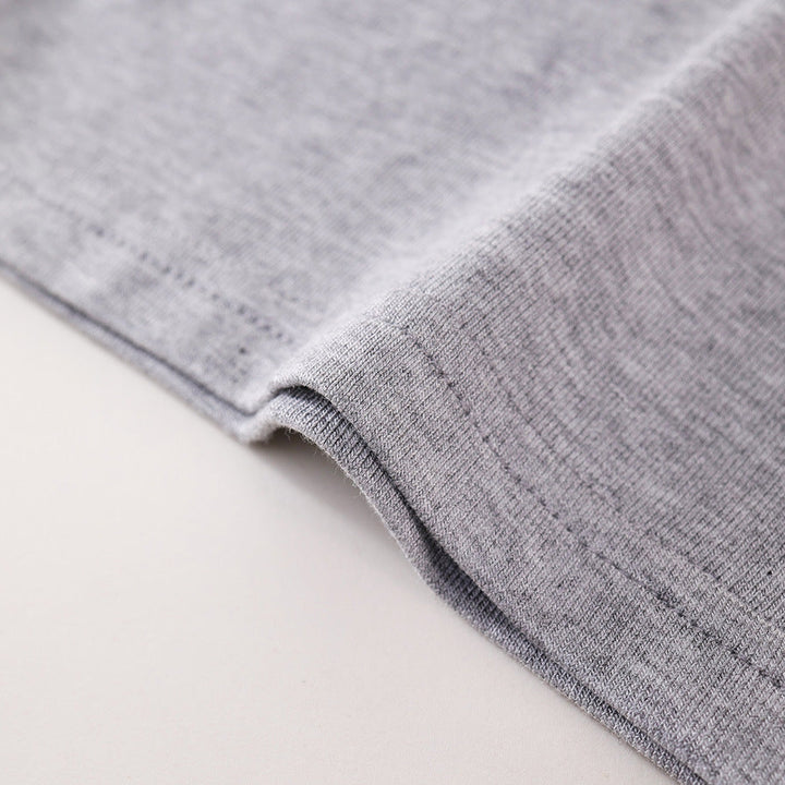 【90-140】首元レースロングTシャツ