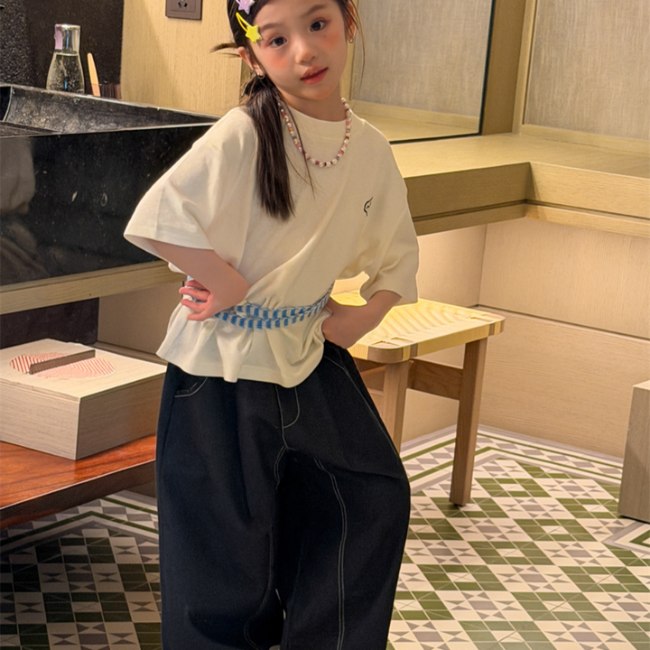 【90-150】ワンポイントデザインＴシャツ