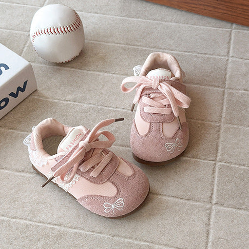 【13.5-20.0】レースデザインスニーカー