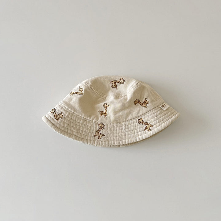 【46-50cm】キリン柄ハット