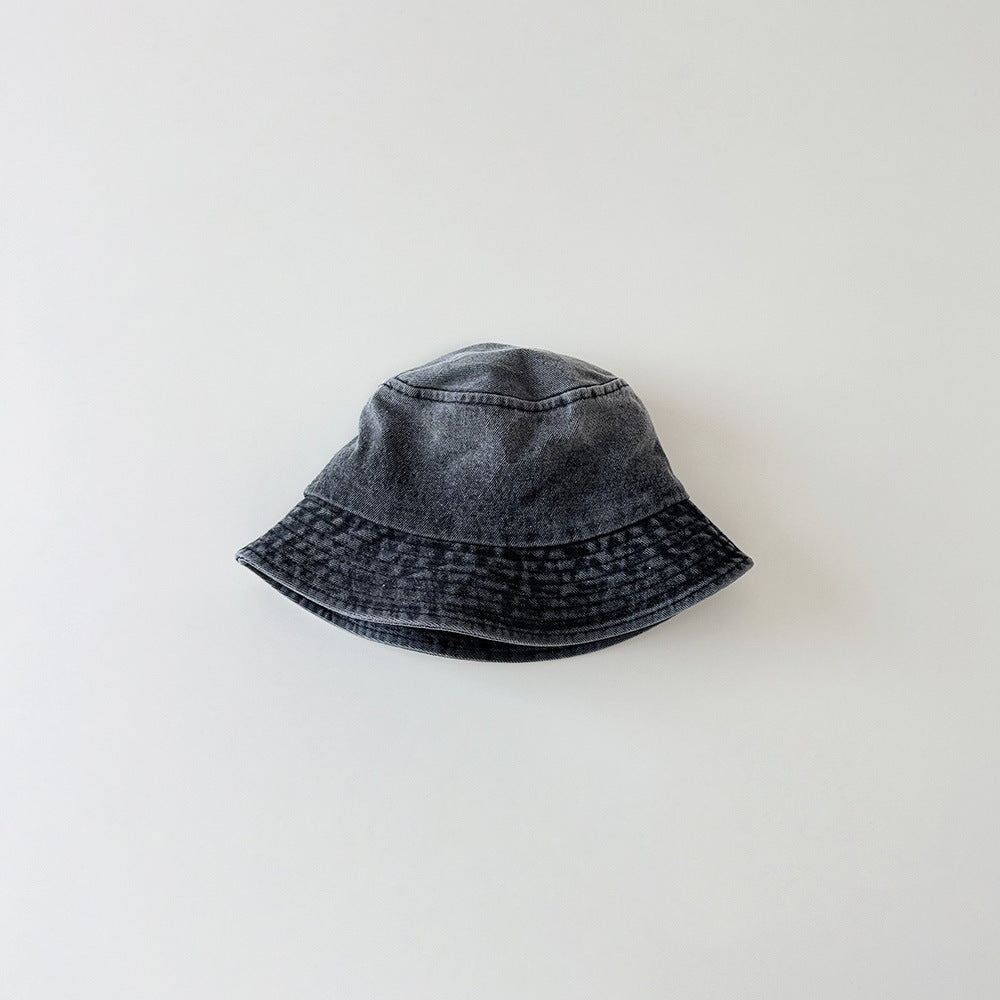 【48-51cm】シンプルデニムバケットハット