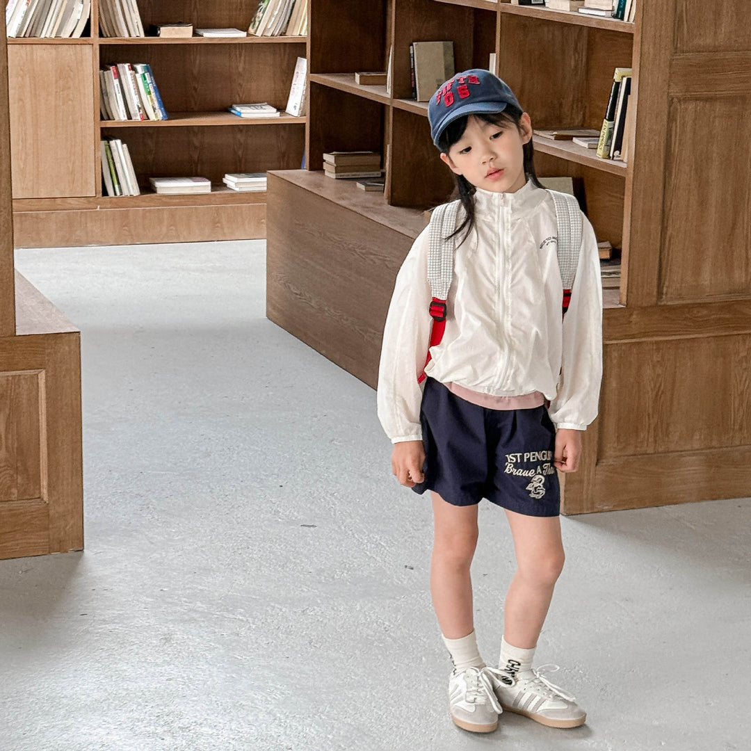 【80-130】ロゴデザインショートパンツ