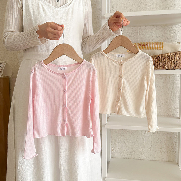 【90-140】シンプルサマーカーディガン