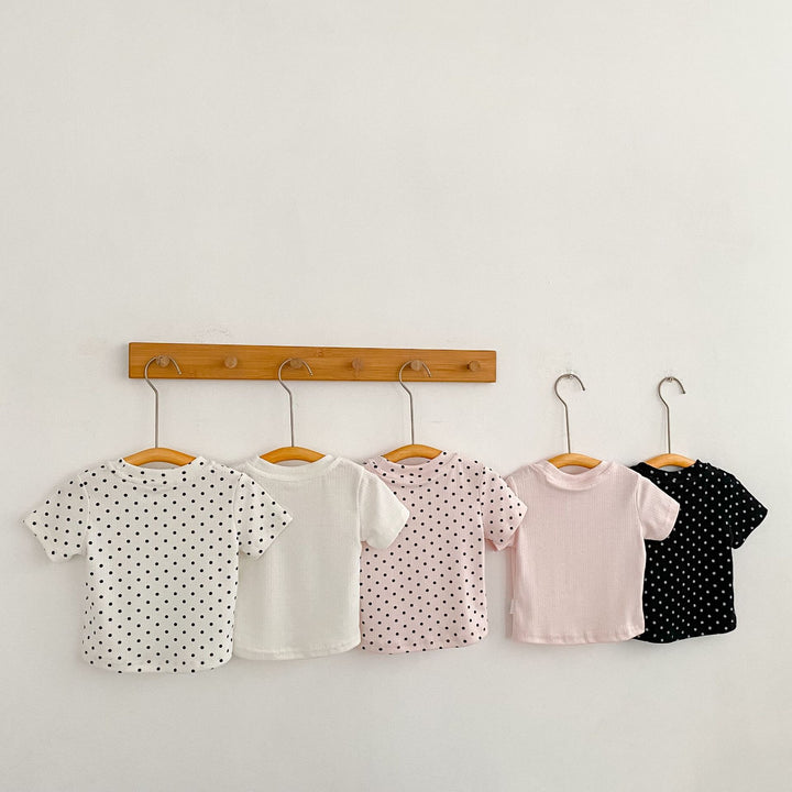 【73-130】フロントリボンTシャツ