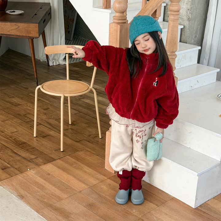 【80-130】サイドラインフリースジャケット