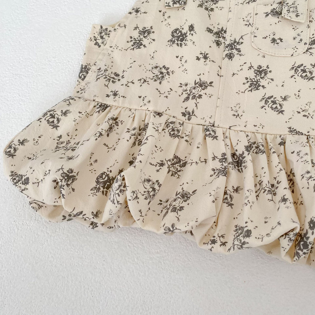 【73-110】裾バルーンサロペットスカート