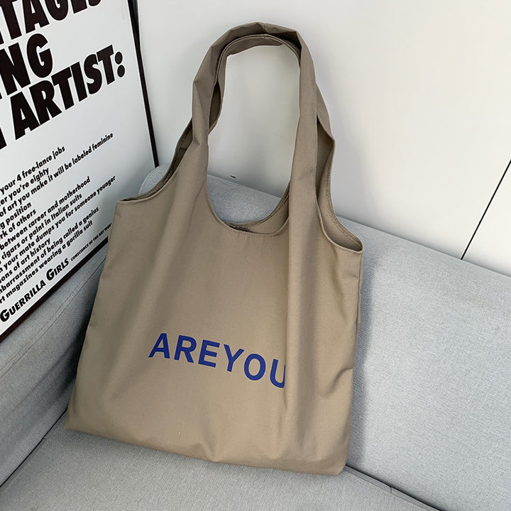 フロントロゴショルダーバッグ