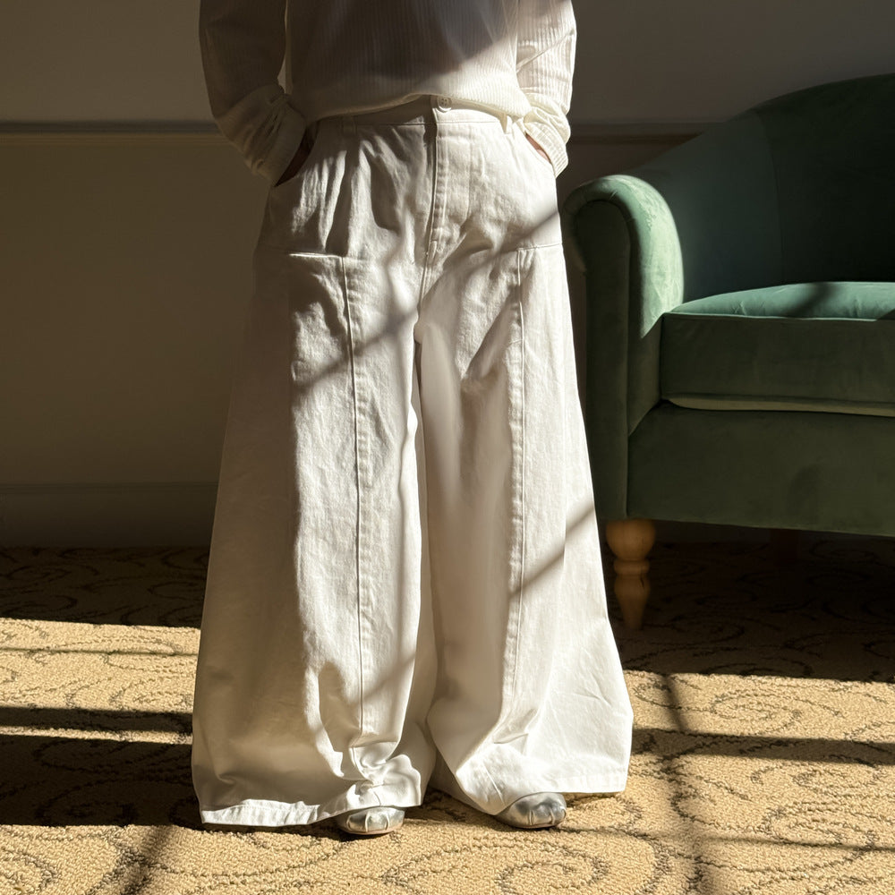 【100-150】ビッグシルエットワイドパンツ