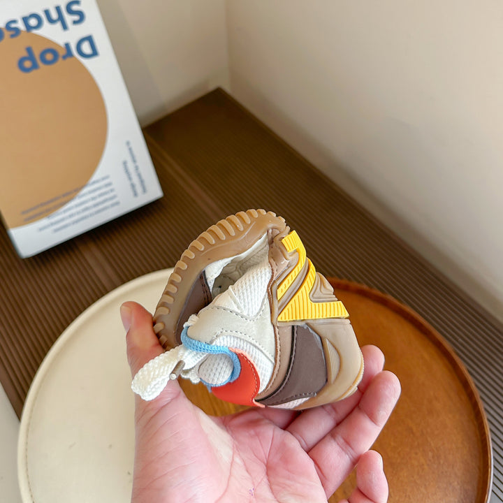 【16.0-22.0】クールデザインメッシュスニーカー