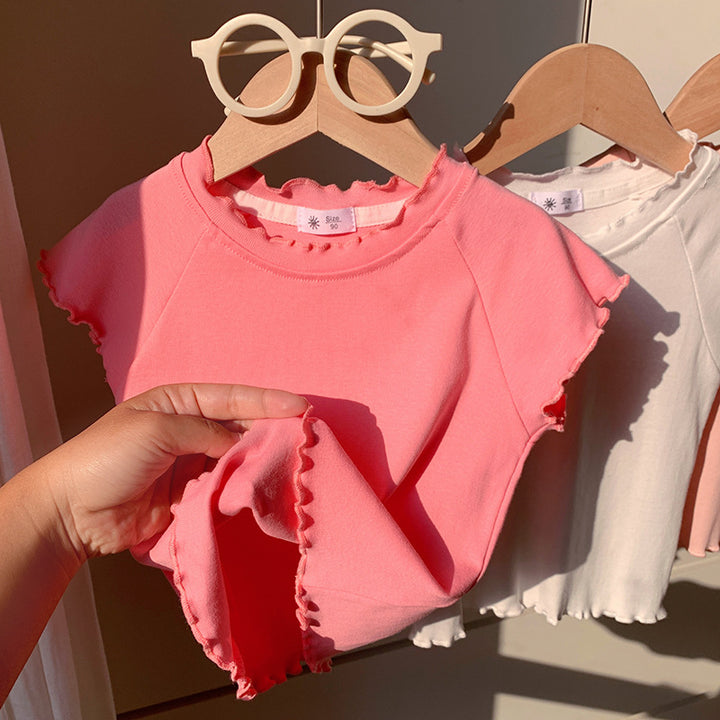 【90-140】シンプルメロウTシャツ