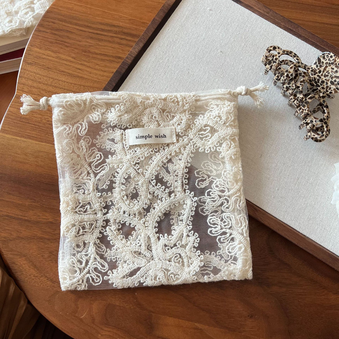 刺繍デザインポーチ