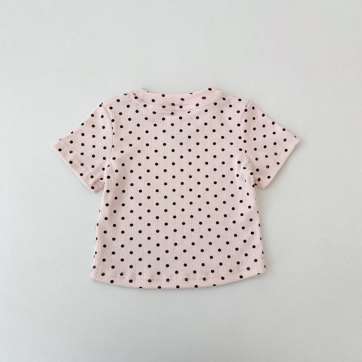 【73-130】フロントリボンTシャツ