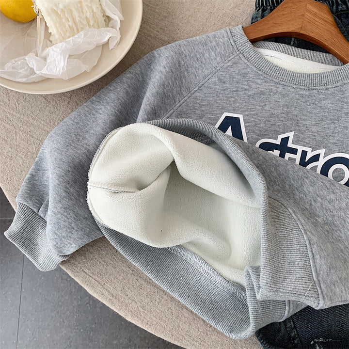 【90-150】Astro裏起毛トレーナー