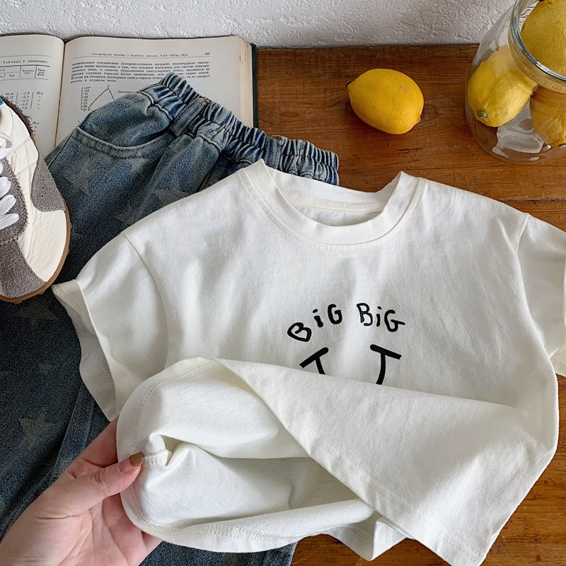 【80-130】スマイルTシャツ