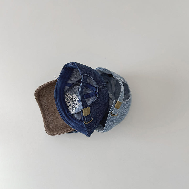 【52-56cm】ロゴ刺繍デザインキャップ