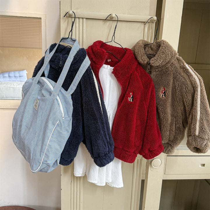 【80-130】サイドラインフリースジャケット