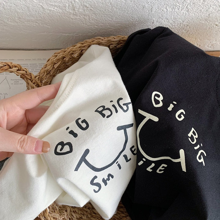 【80-130】スマイルTシャツ