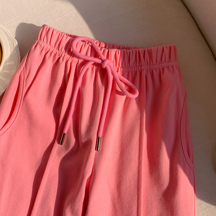 【90-150】ウエストリボンジョガーパンツ