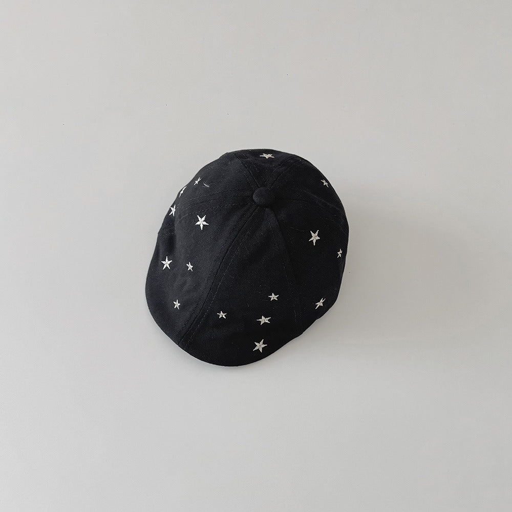 【43-46cm】星柄べビーキャップ