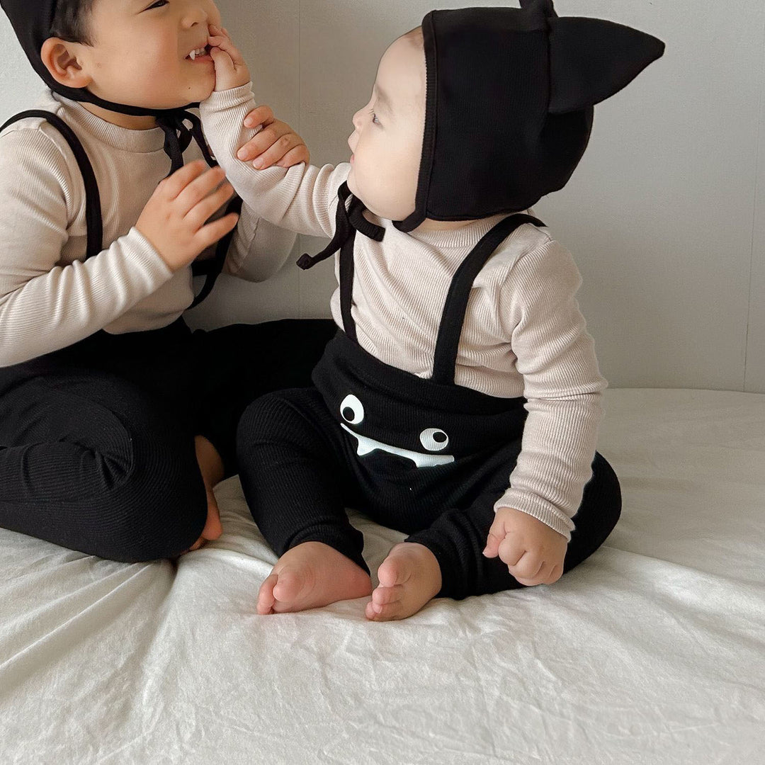 【73-90】帽子付きハロウィンサロペット