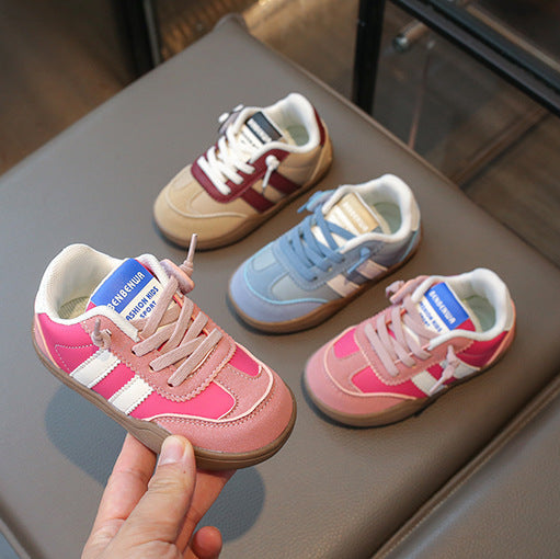 【14.0-19.0】バイカラーカジュアルスニーカー