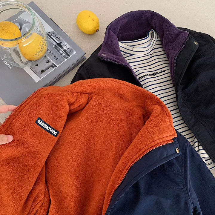 【90-140】リバーシブルブルゾン