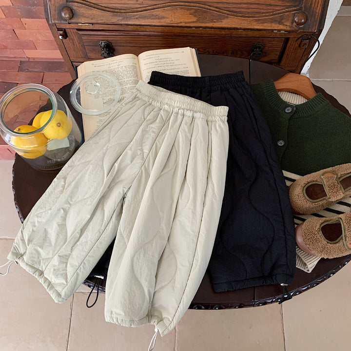 【90-140】ドロストキルティングパンツ