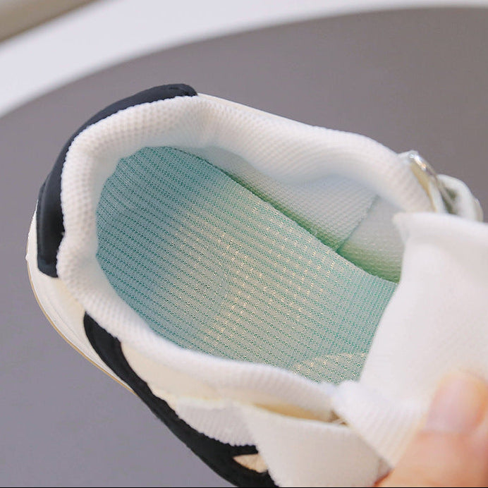 【12.0-18.5】ワンベルトラインデザインスニーカー