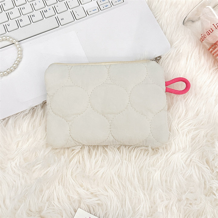 キルティングデザインポーチ