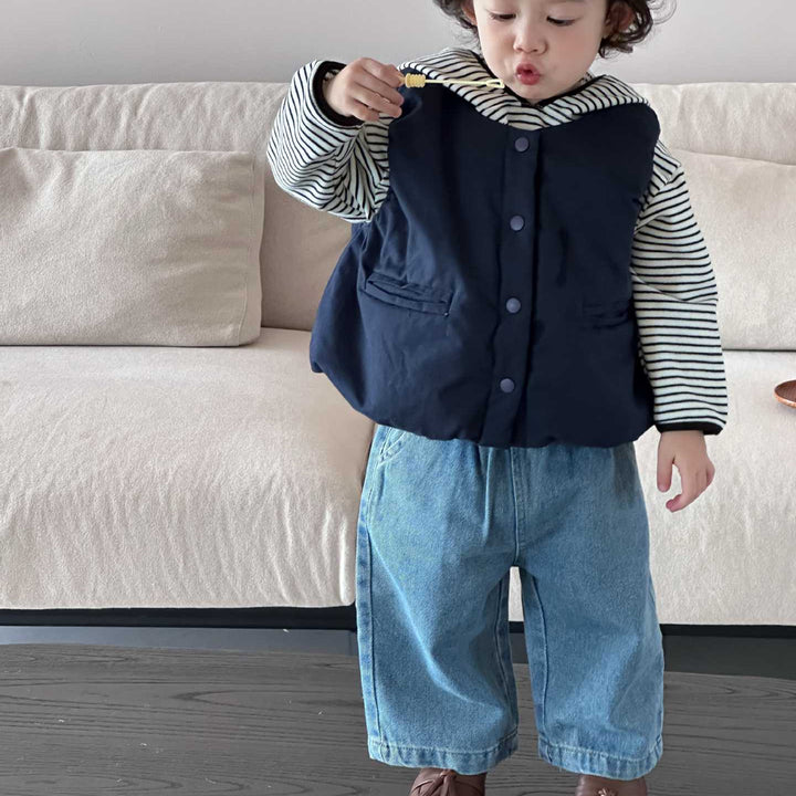 【73-110】ロングデニムパンツ