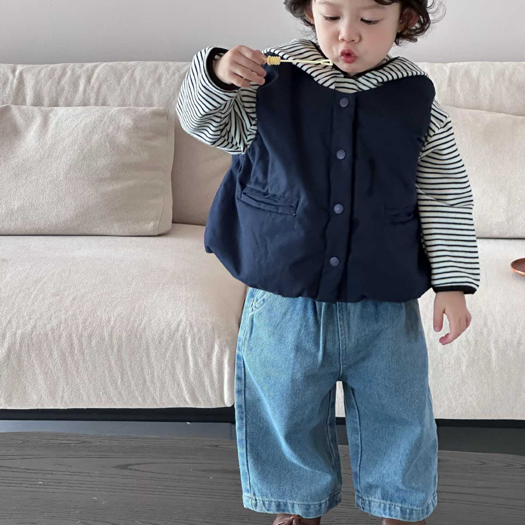 【73-110】バックミニワッペンベスト