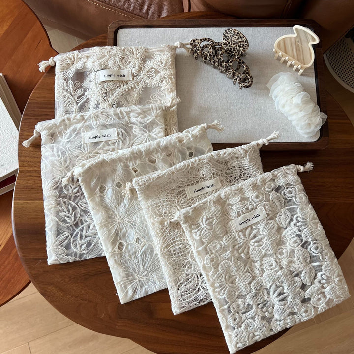 刺繍デザインポーチ