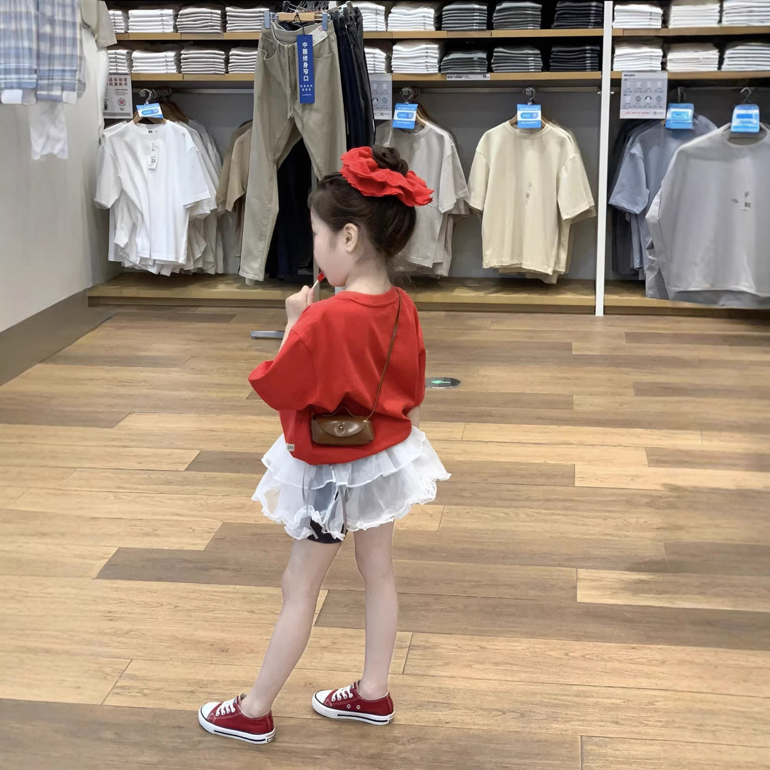 【90-140】シンプルハーフスパッツ