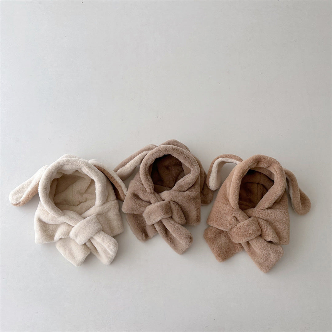 【42-48cm】耳つきフードウォーマー