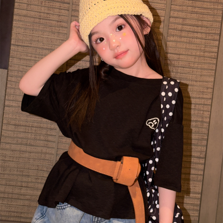 【90-150】ワンポイントデザインＴシャツ