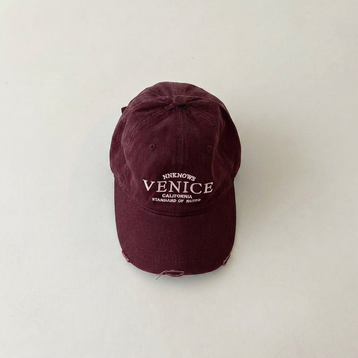 【50-53cm】ユーズド加工風VENICEキャップ