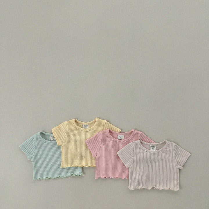 【80-130】メロウデザイン半袖セットアップ