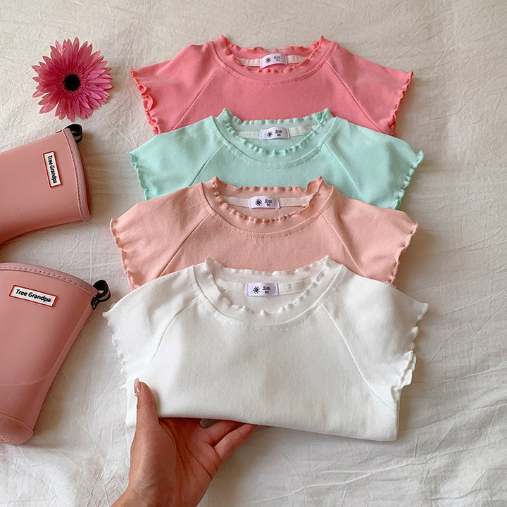 【90-140】シンプルメロウTシャツ