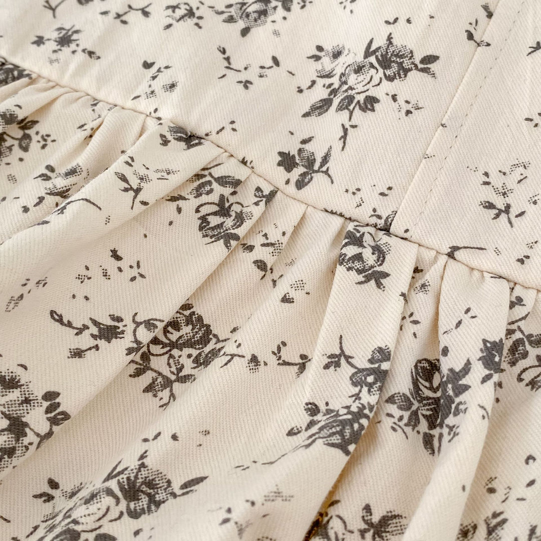 【73-110】裾バルーンサロペットスカート