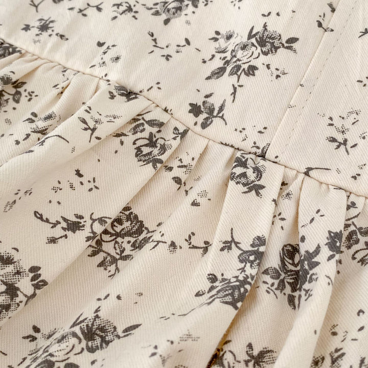 【73-110】裾バルーンサロペットスカート