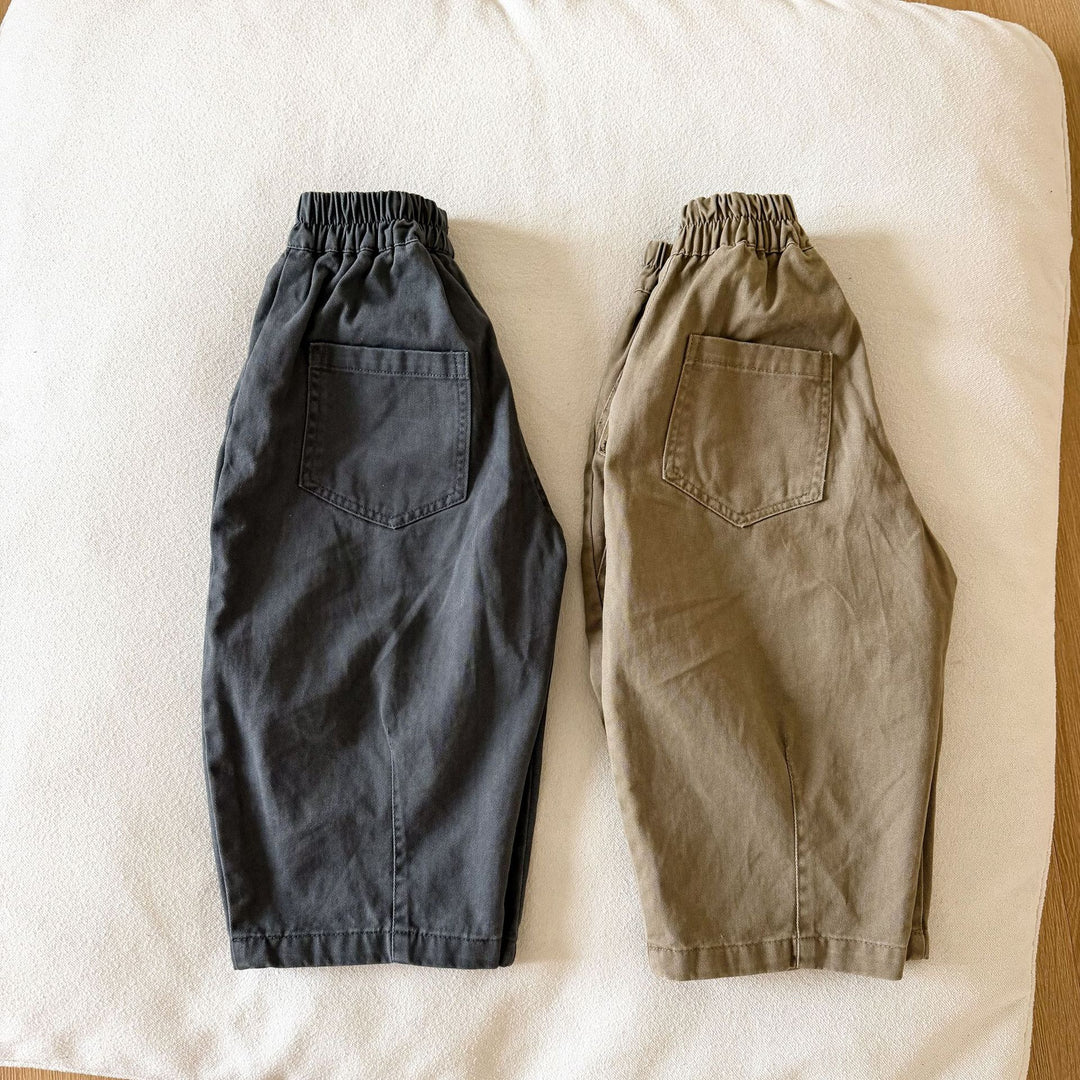 【80-150】シンプルボールロングパンツ