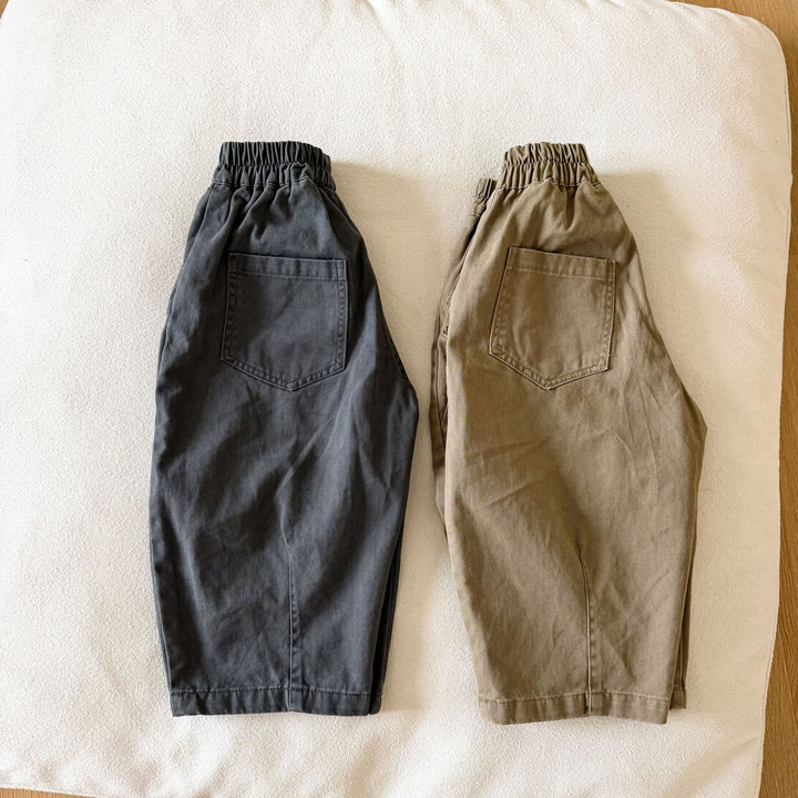 【80-150】シンプルボールロングパンツ